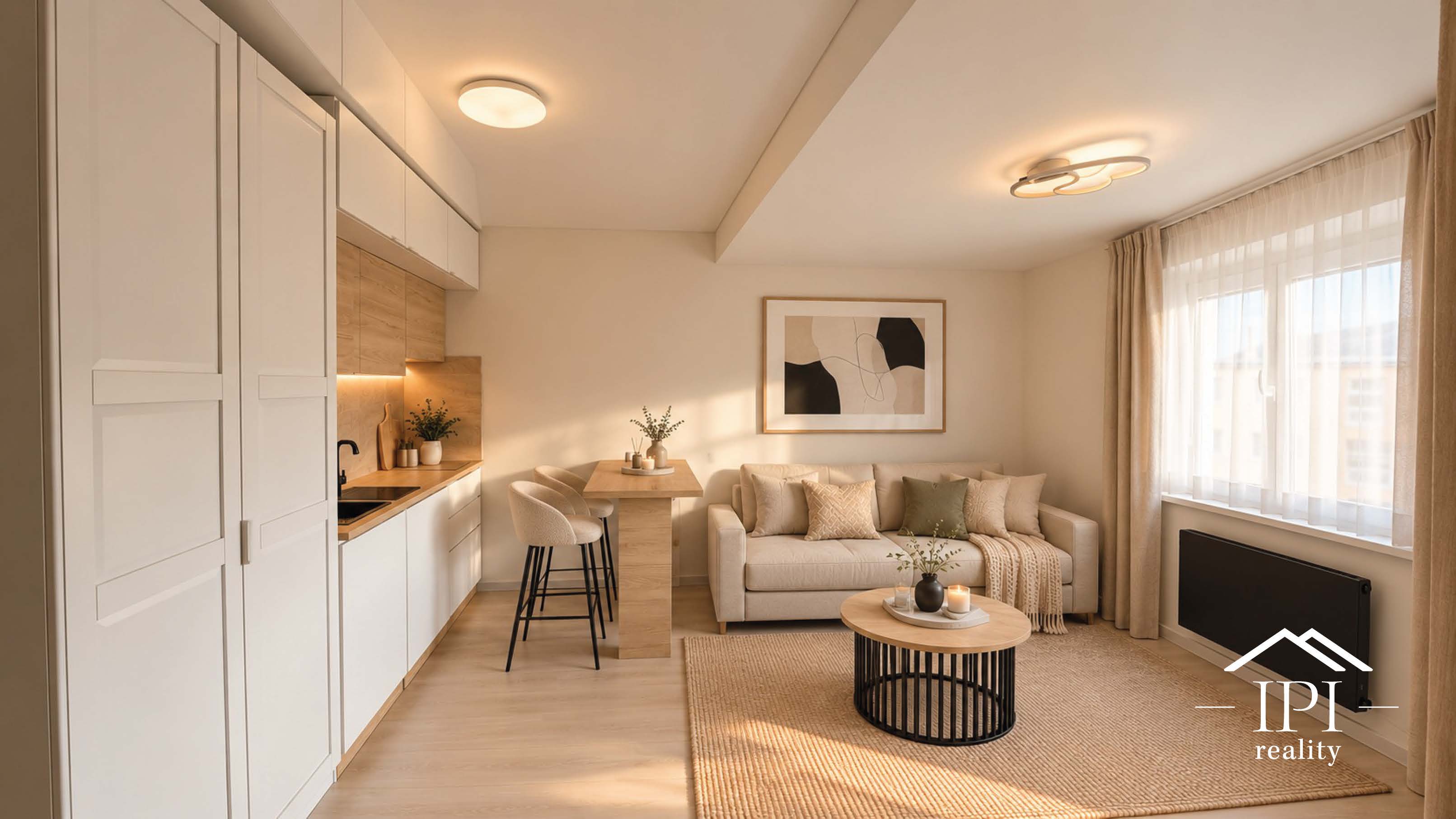 Pronájem bytu 1kk, 21 m²